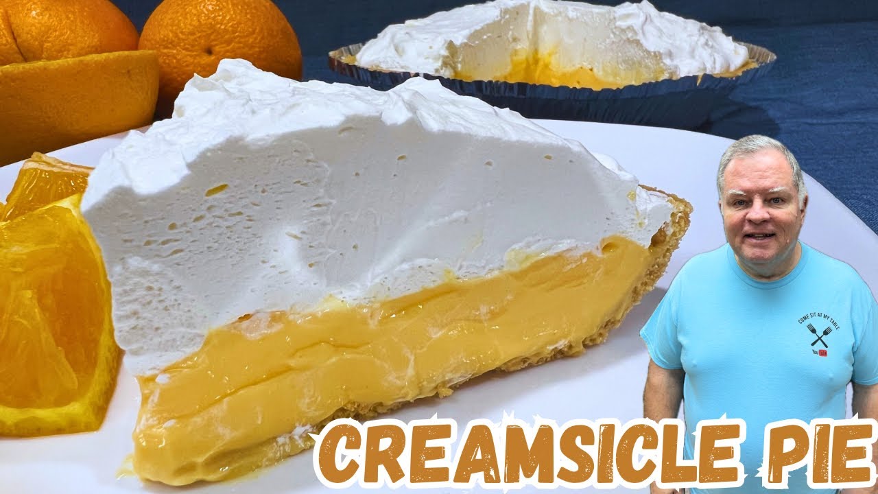 Creamsicle Pie with Cool Whip Topping by Comesitatmytable9044