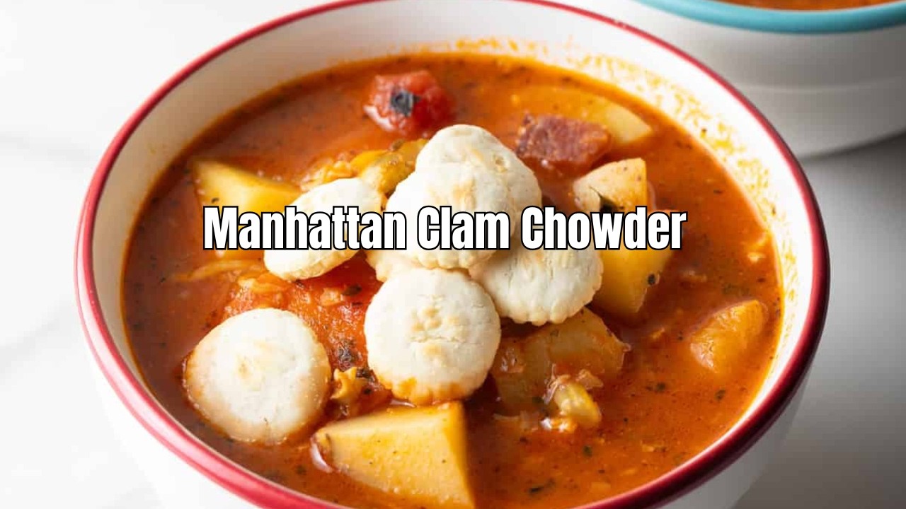 Manhattan Clam Chowder by A Spicy Perspective