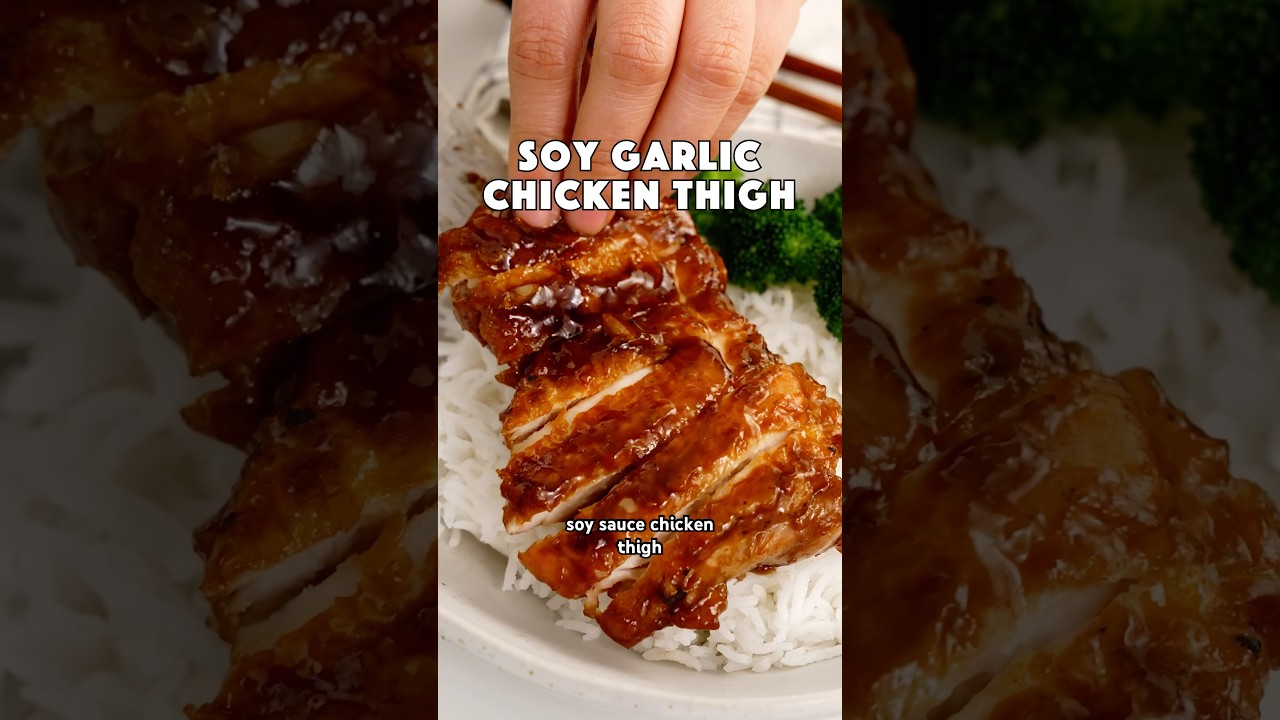 20-Minute Soy Sauce Chicken Thighs by Khinskitchen