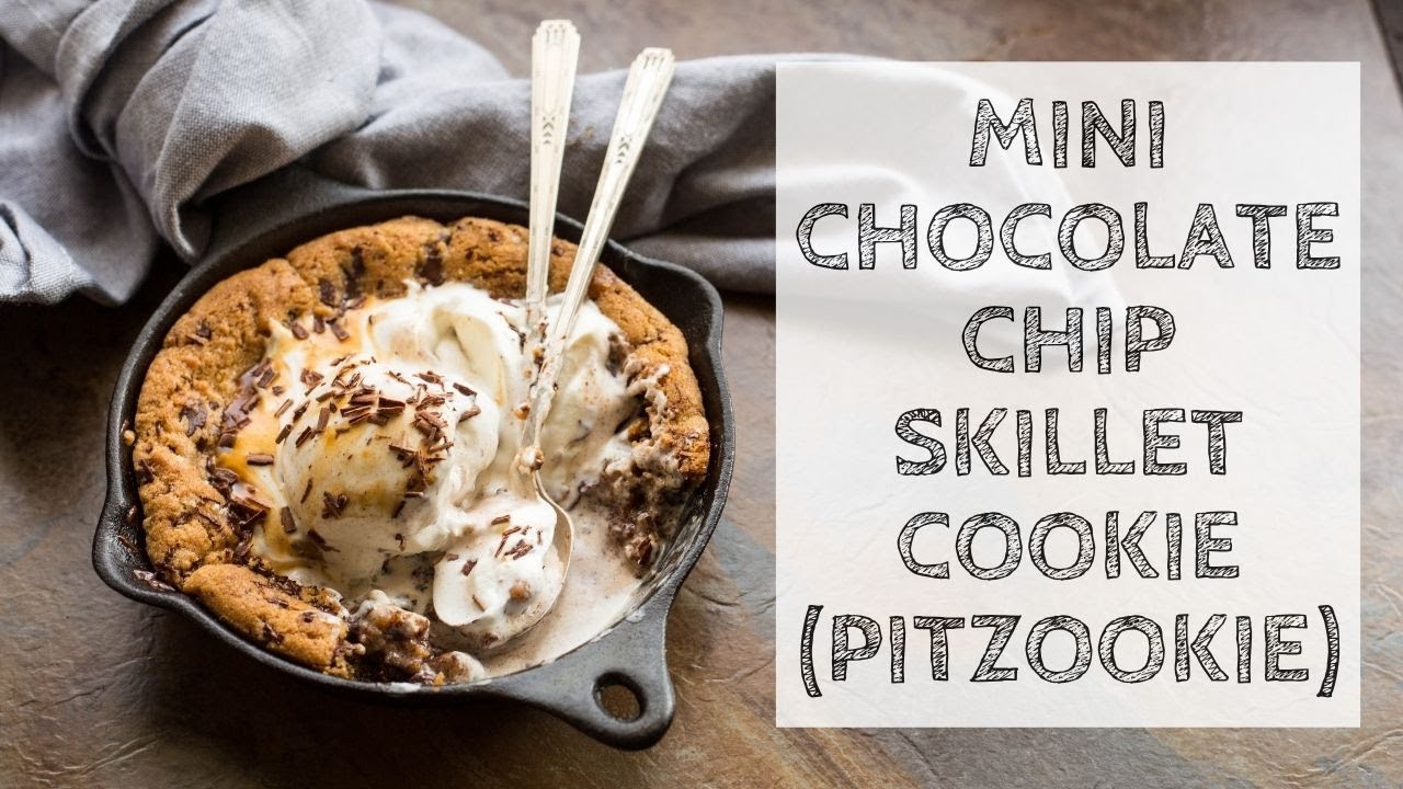 Mini Chocolate Chip Skillet Cookie by Coley Cooks