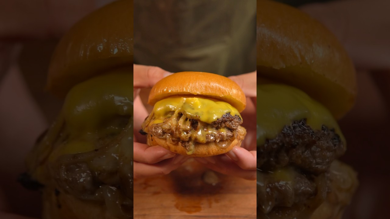 Smash Burger with Special Burger Sauce by Derek Chen
