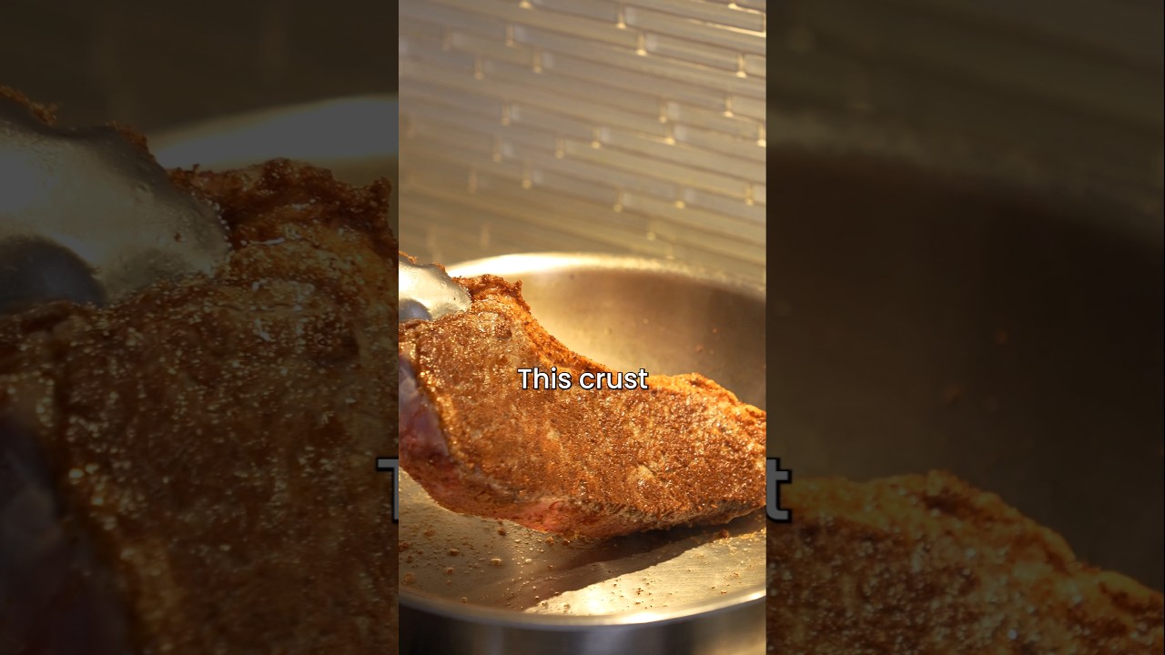 Crust-Dusted Seared Steak by Babasood