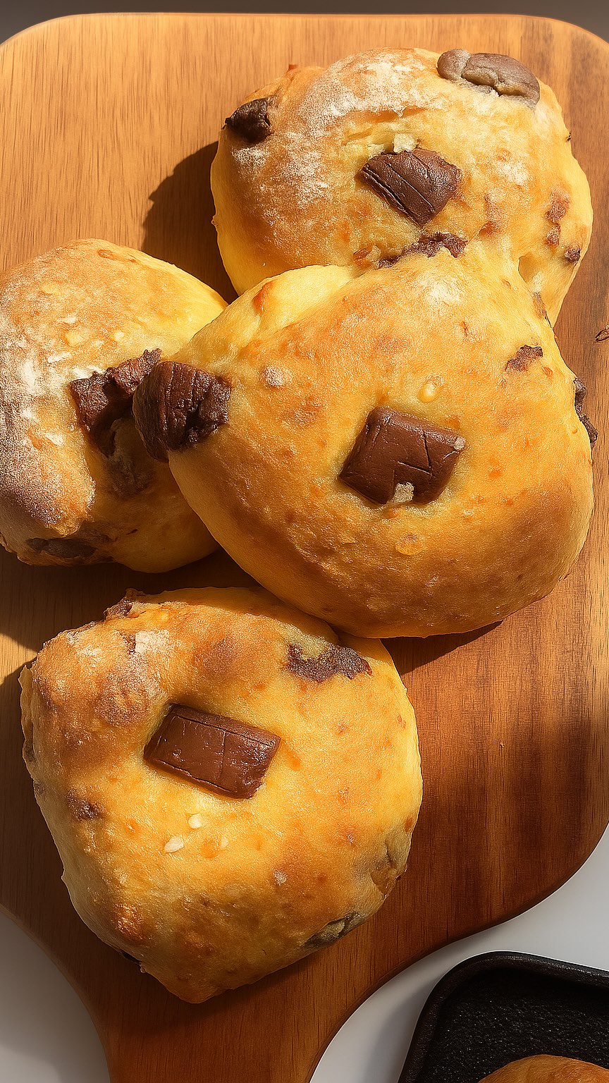 Cottage Cheese Date and Chocolate Scones by Zero Guilt By Hela