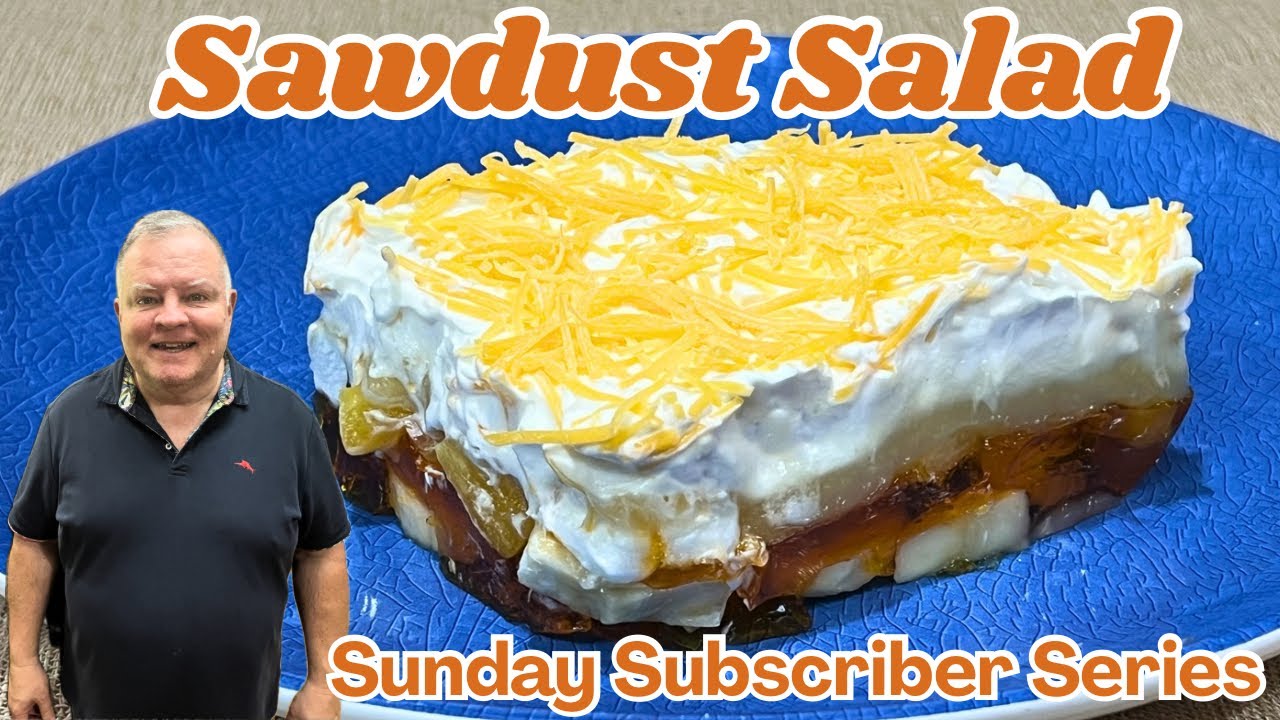 Sawdust Salad Vintage Jell-O Summer Salad by Comesitatmytable9044