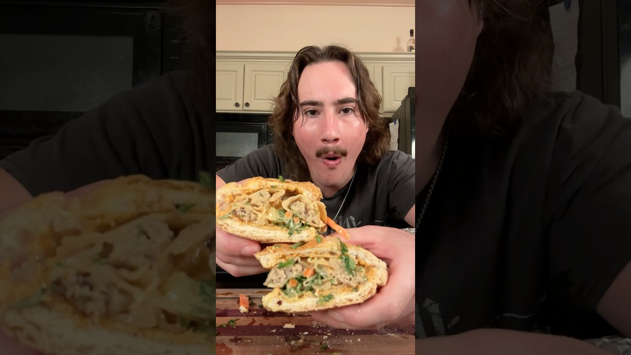 Chili Mayo Dumpling Sandwich by James Patrick Ellingsworth Iii