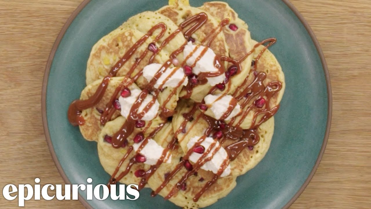 Mexican Corn Hotcakes by Epicurious