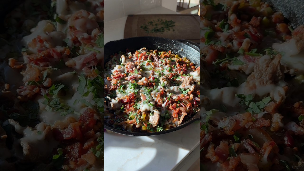 Smoky Skillet Tacos de Alambre by Isabeleats