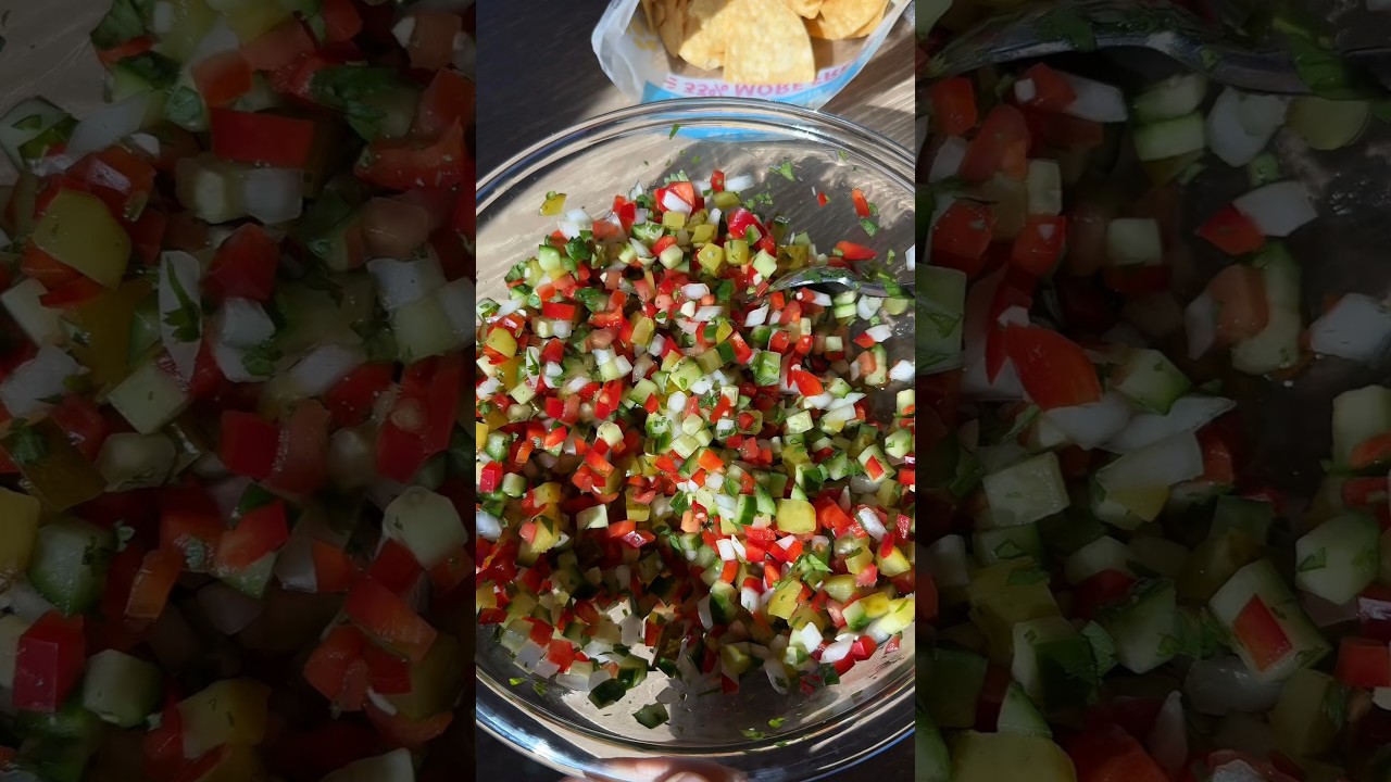 Fresh Crunchy Pickle de Gallo by Isabeleats