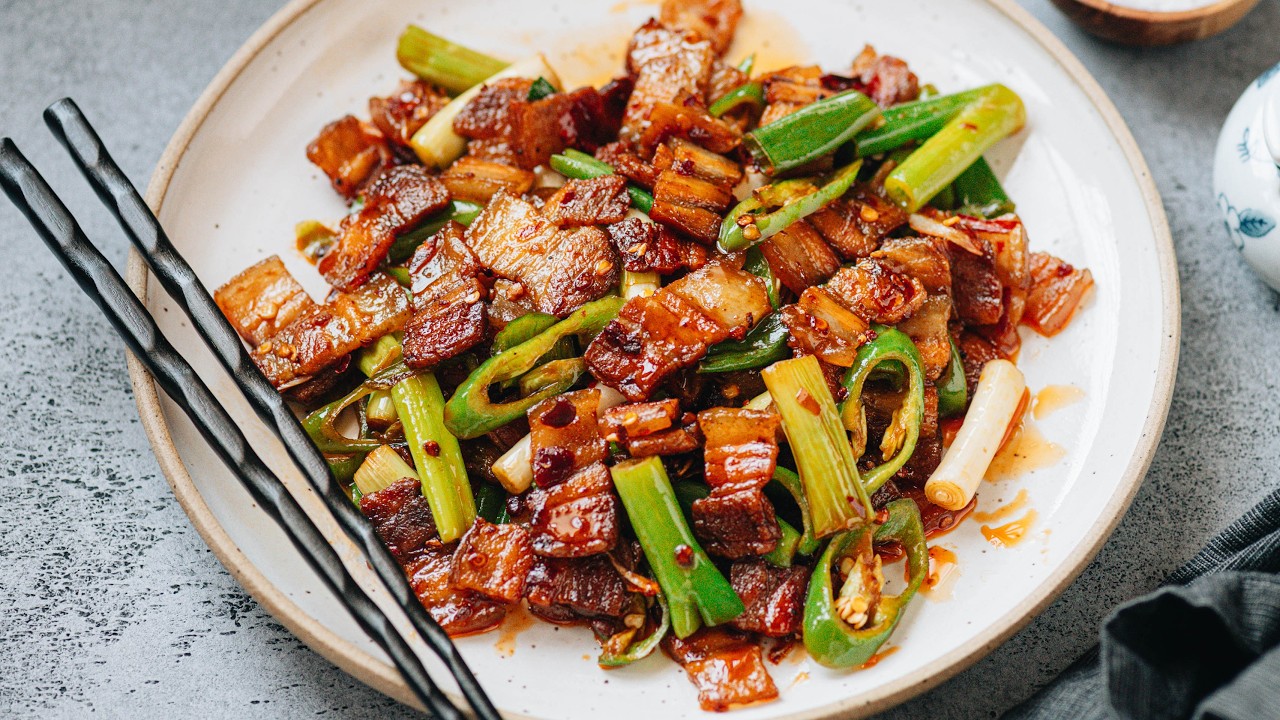 Authentic Sichuan Twice Cooked Pork Recipe by Omnivores Cookbook