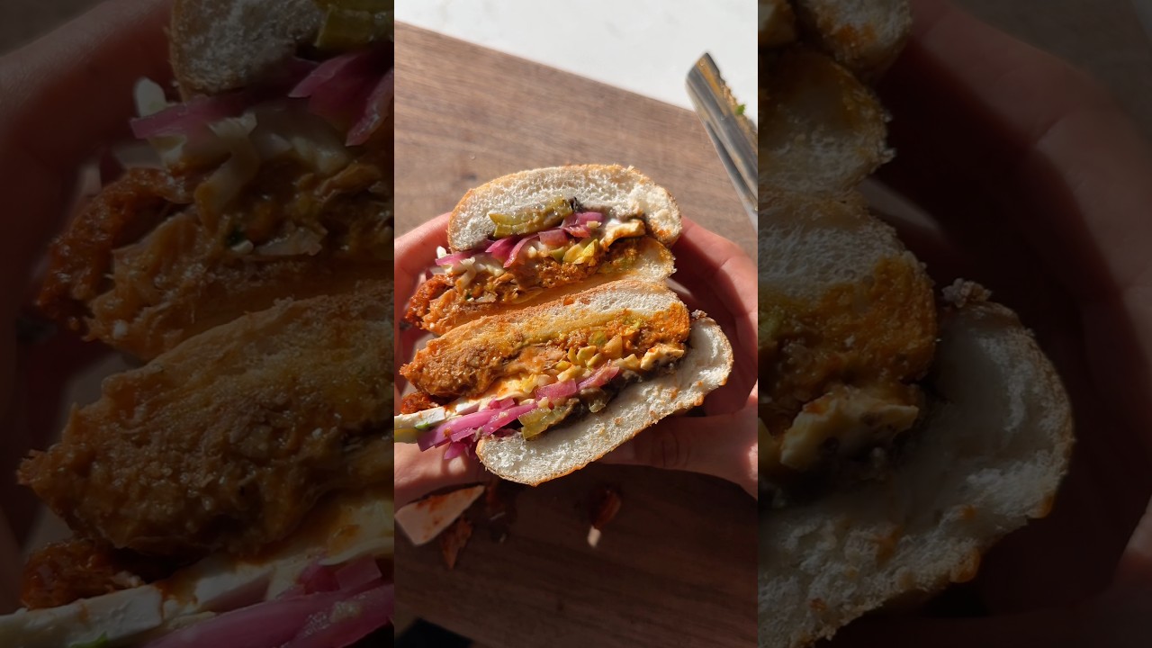 Shredded Pork Torta by Isabeleats