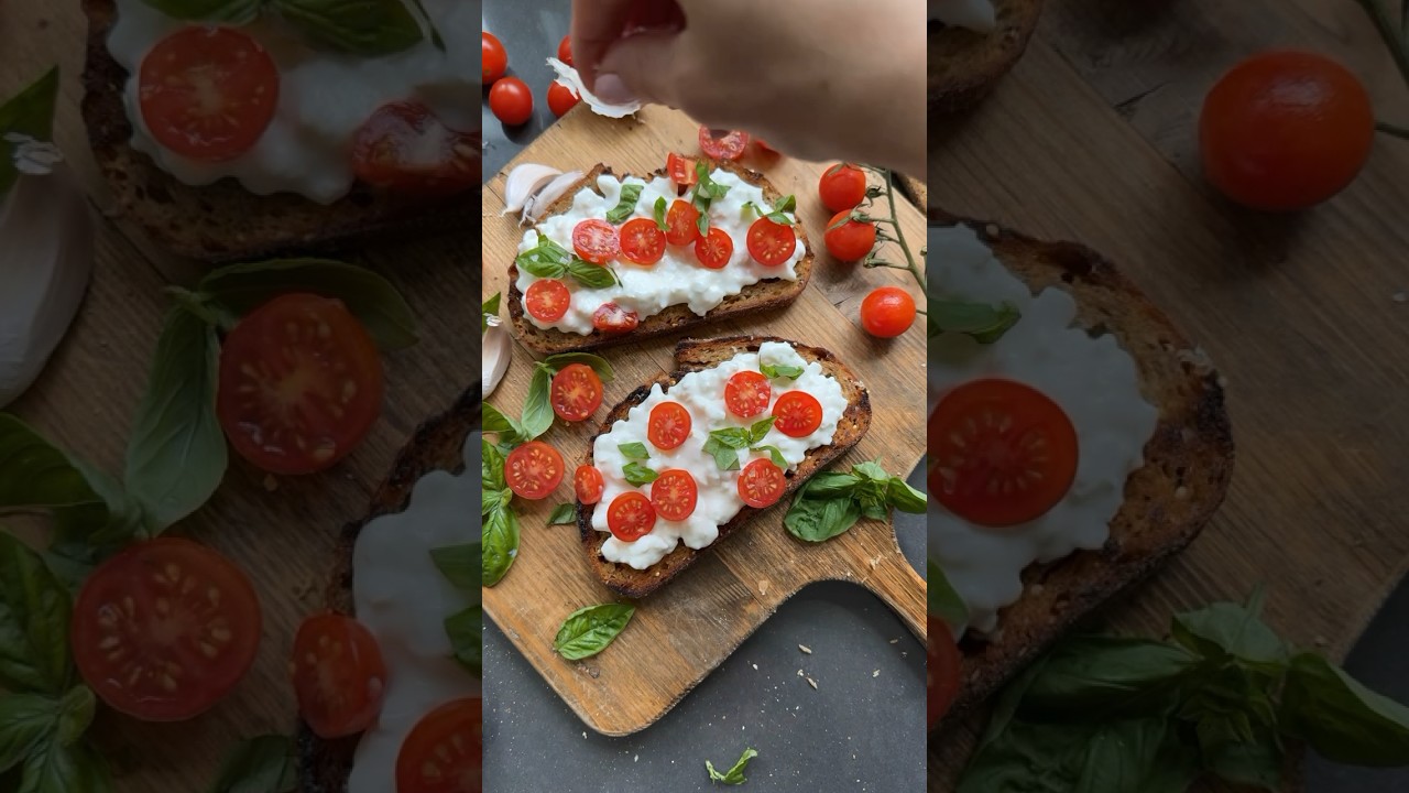 High Protein Cottage Cheese Toast by Momsdish